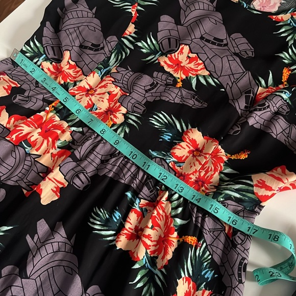 Firefly Hawaiian print sleeveless dress size 3x (approximately size 14 US) - Picture 8 of 10